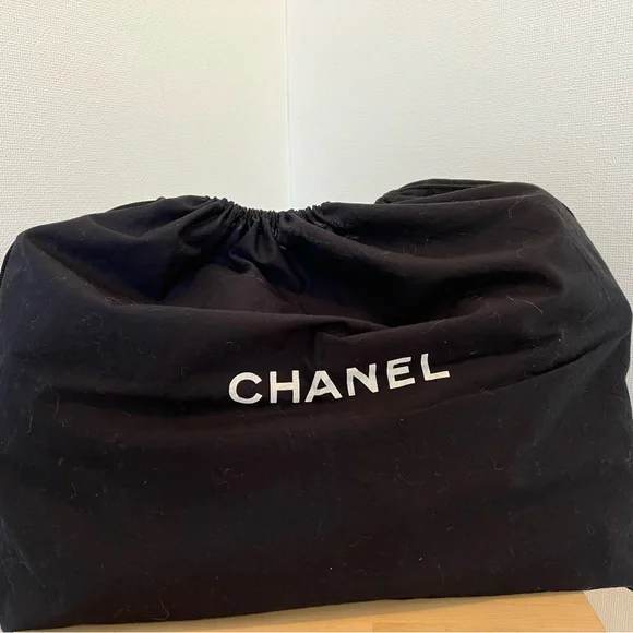 Chanel cocoon large black quilted nylon tote leather details 100% authentic - Picture 10 of 17